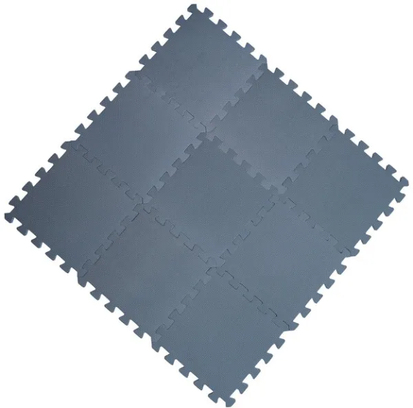 Skumlegegulv Bekids, Støvet Blå 9 stk